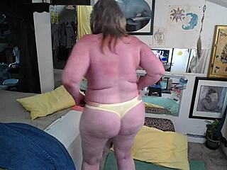 Mature Dawnskye1962 Models Panties Then Gives JOI Cumshot