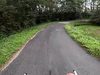 stranger girl forest jerk off surprise outdoor fuck public