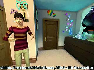 College sims 4 machinima crams pregnant femdom creampie roleplay