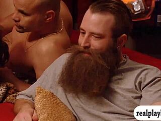 swingers dive into steamy mansion orgy blowjobs