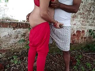 stepmom sweetly fucked me rough in jungle after dad left