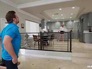 Maid gets filthy blowjob choking deepthroat Reality Kings