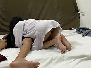 Why Did My Stepsis Strip Naked And Ride My Huge Cock All Night?!