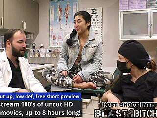 Jasmine Roses' Back Blasted With Cum Backstage