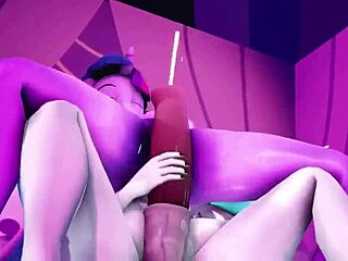 futa princess celestia fucks twilight sparkle's big ass creampie in boutique