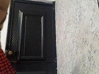 exotic dancer spreads juicy pussy lips for warmup fingering!