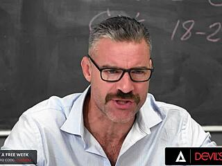 college slut, can your tight pussy handle teacher's monster cock in detention?