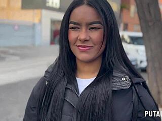 caught thick venezuelan ambar bunny ends with creampie