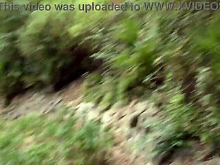 whoa extreme bikini flashing in the park!