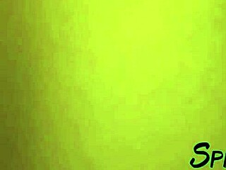 so this busty girlfriend strips in the sauna for some deep pussy licking action