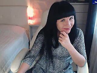 tamarra roman strips lingerie teases perky nipples clit and pussy to sweet vibing orgasm!