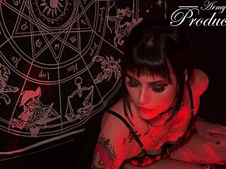 gothic babe rituals lead to boyfriend's deep fuck