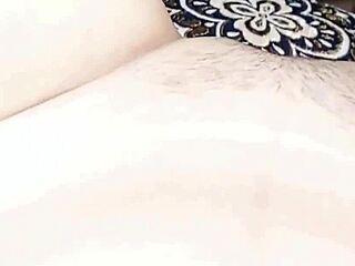 Whoa, white teen takes tiny black cock from mature boyfriend!