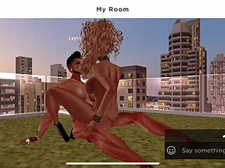 real risky rooftop sex lone & ruby