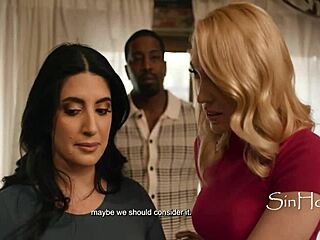 divorcing bbc for dyke life ain't easy with isiah maxwell sarah arabic lily labeau