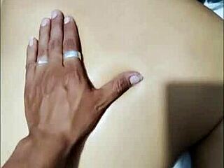 Perverted Massage Turns Into Slapping Big Tits Latina Yoga Orgasm