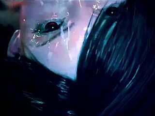 big titted brunette gulps monster cock cumshot overload