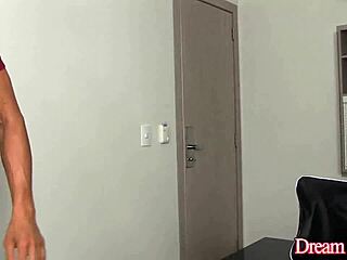 trans nathalia de castro's ass creampied right after shower!
