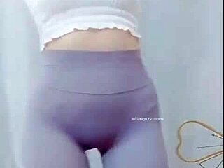 Watch This Asian Cameltoe Dance Tease You Wild!