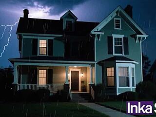 Chucky Halloween Cosplay Rips Tiffany's Fat Ass Anally