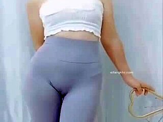 Watch This Asian Cameltoe Dance Tease You Wild!