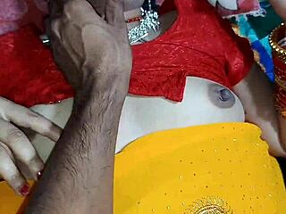Indian bahu sneaks into sasur bedroom for dirty talk fuck