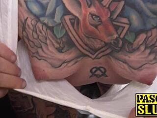 i reshape inked babe nayomi sharp's pussy with my cock