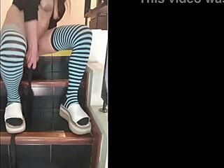 i masturbate with friend then she takes big cock!