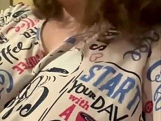 Chubby BBW Goddess Spits Piss Cum in Dirty Socks Panties