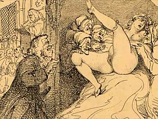 Vintage Erotic Drawings Capture Retro Comic Passion