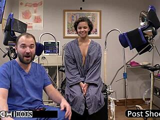 I doctor Rebel Wyatt's freshman hitachi orgasm