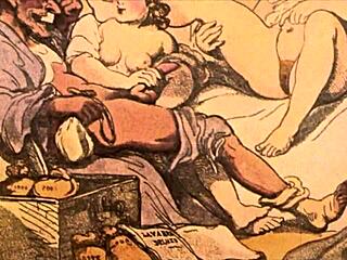 Vintage Erotic Drawings Capture Retro Comic Passion