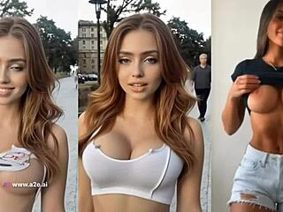 ai facial cumshots compared side by side intensely