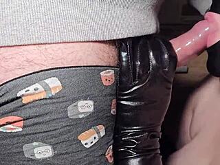 Ready for huge cum flooding this condom after monster cock pounding?