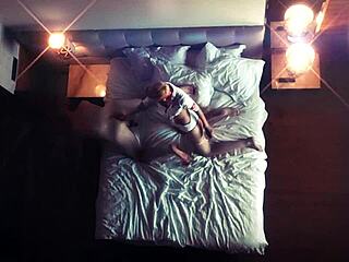 Hidden femdom mistress fists slave in voyeur fantasy