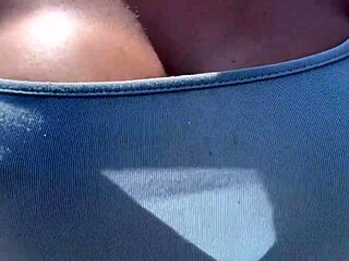 Artemisia Love's Bra-Free Outdoor Tease