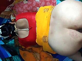 Indian bahu sneaks into sasur bedroom for dirty talk fuck