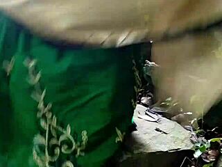 stepsis bent over for quick jungle fuck on family vacation - risky?