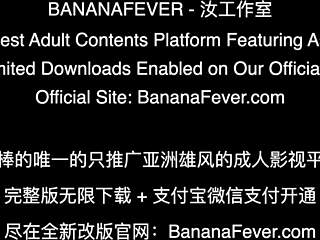 melody marks takes asian master's banana creampie breeding in maid cosplay