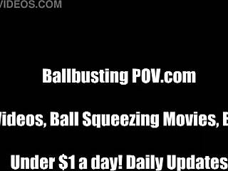 Can You Handle My Ballbusting Femdom Humiliation?