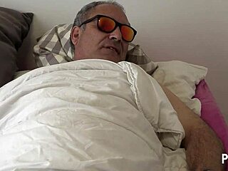 Putalocura Blonde Cleaner Fucks Boss, Swallows His Cum