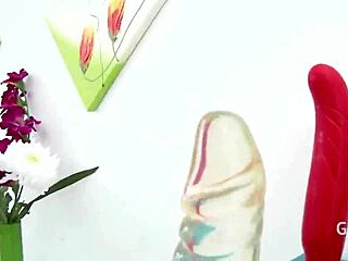 Naughty slut stretched by double pussy single anal from three monster cocks?