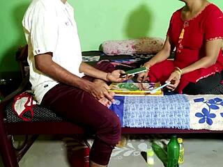 master ji totally took advantage of that student girl with hardcore pounding clear hindi moans