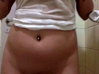 Stepsis Films Wet Naked Tits for Stepdad Bathroom Tease