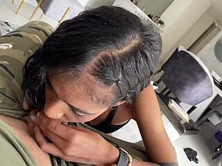 petite latina teen, ready to skip date for old man's cock?