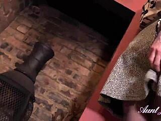 Auntjudys 58yo gilf Mrs Kugar masturbates in pantyhose heels