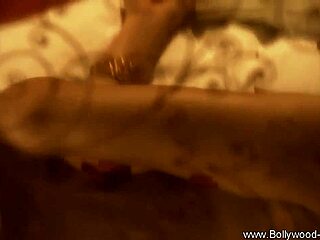 romantic brunette indian girlfriend shares tender moments