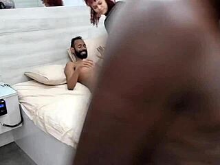 brazilian slut dandda red's first porn backstage anal double penetration creampie