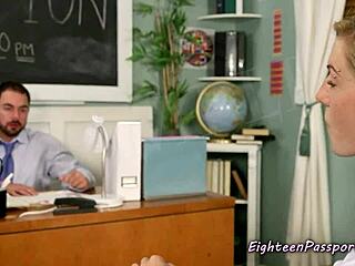 Ready to taste this teenage shaved classroom delight?