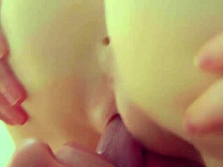 Lick balls while fucking MonicaMoments doll pussy threesome